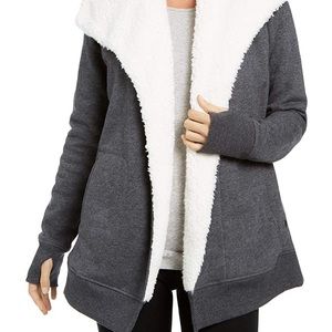 Ideology Womans Fleece-Lined Wrap Heather